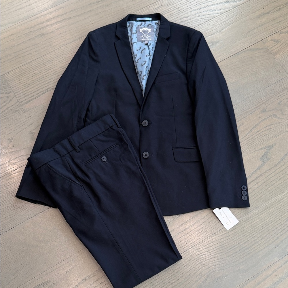 Appaman Boys Navy Blue Suit Matching Set